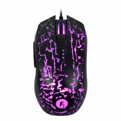 Frontech MS-0082 USB Gaming Mouse – LED Rainbow Lighting, Premium Quality, Plug & Play
