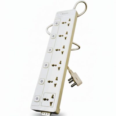 Cablet 6-Way Extension Board (6060-45) with Individual Switches
