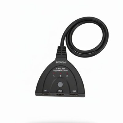 iVOOMi 3-in-1 HDMI HD Switch (4K Support)